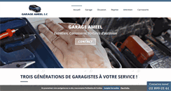 Desktop Screenshot of garageameel.be