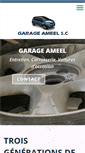 Mobile Screenshot of garageameel.be
